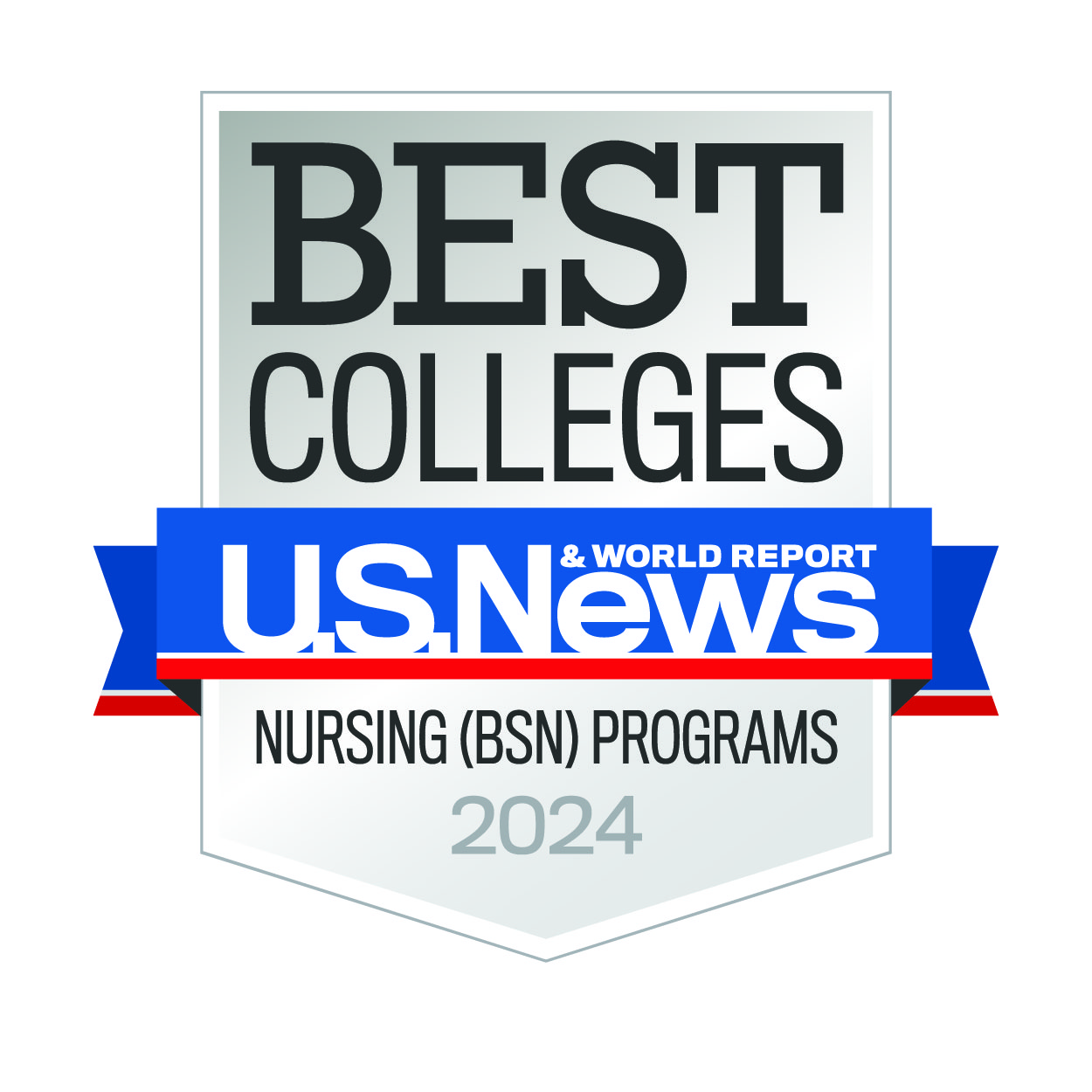 Badge showing we are in the best BSN programs