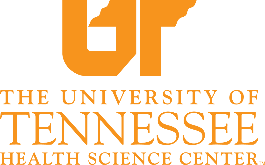 UTHS legacy centered logo that uses Tennessee orange as the single color