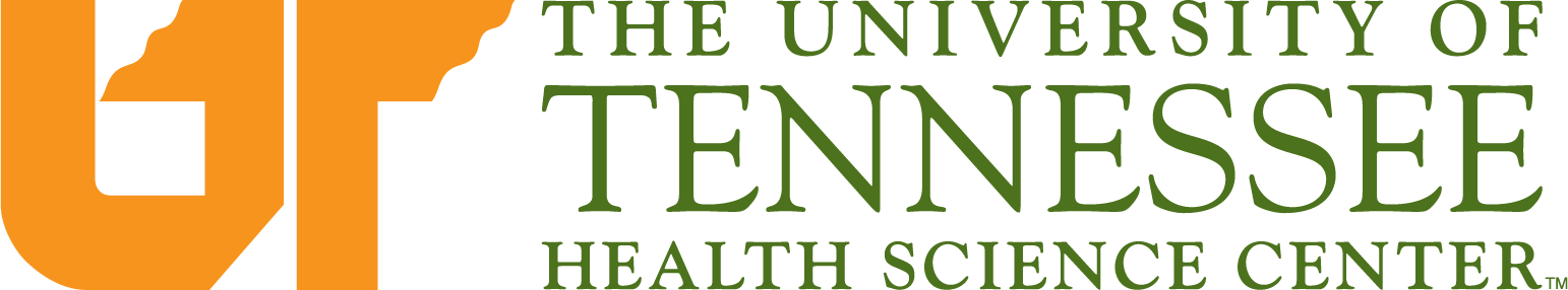 UTHS legacy stacked logo with brand colors