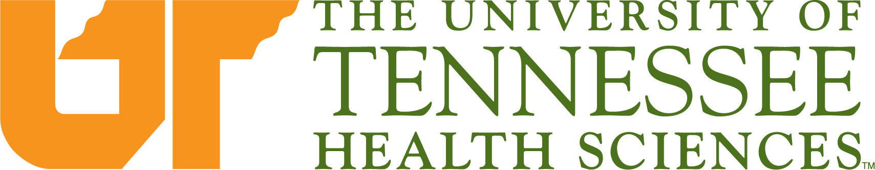 UTHS stacked logo with brand colors.