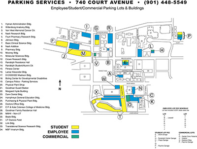 University Of Memphis Campus Map - Map