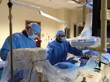doctors in a surgery setting