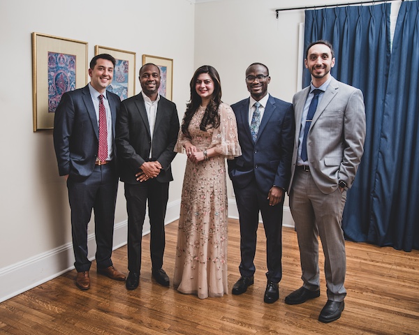 Fellows at graduation