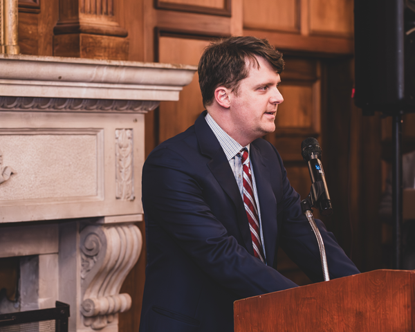 Speaker at graduation