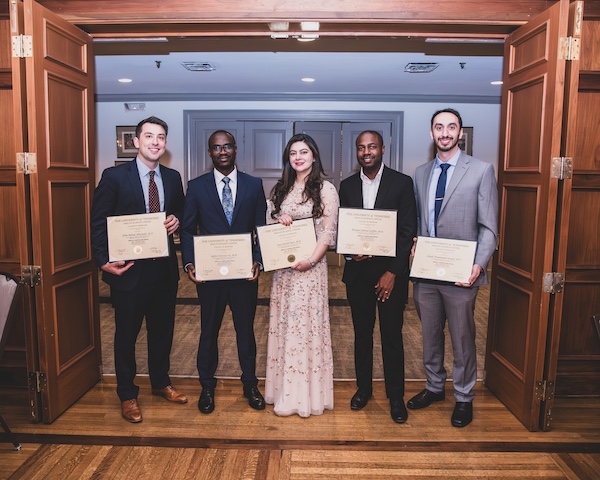 Categorical cardiology graduates group photo
