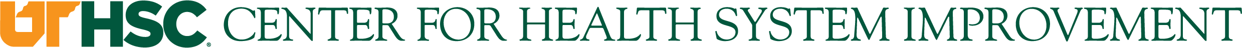 UTHSC Center for Health System Improvement logo