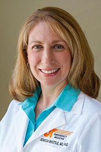 Jessica Whittle, MD, PhD, FACEP, Director of Research, Emergency Medicine Residency