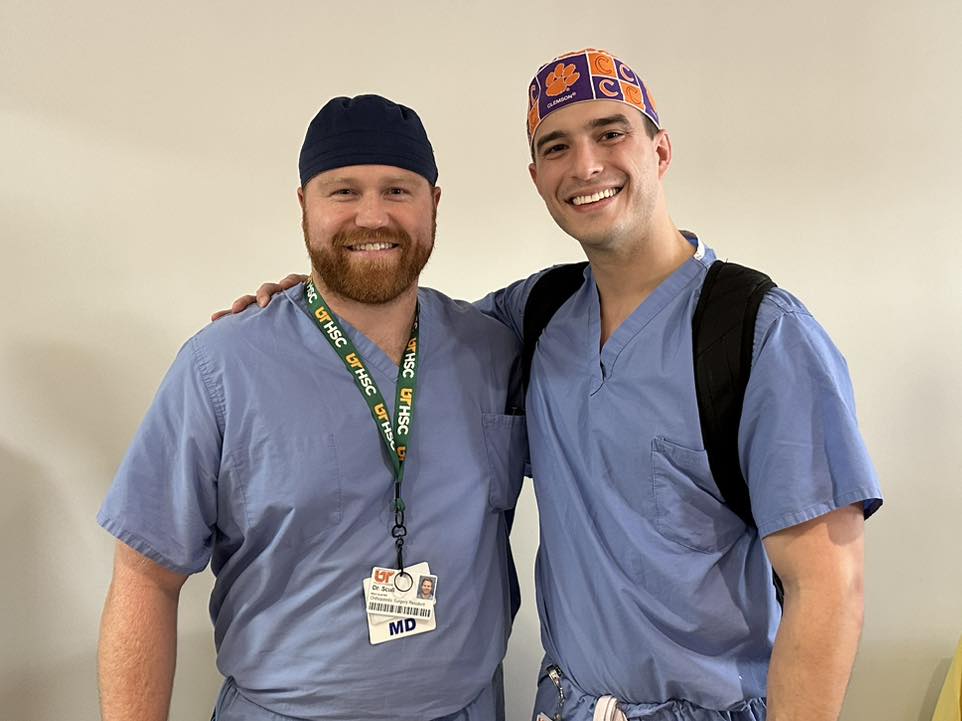 Orthopaedic Surgery Residents:  Drs. Mitchell Scull and Dr. Dillon Morrow