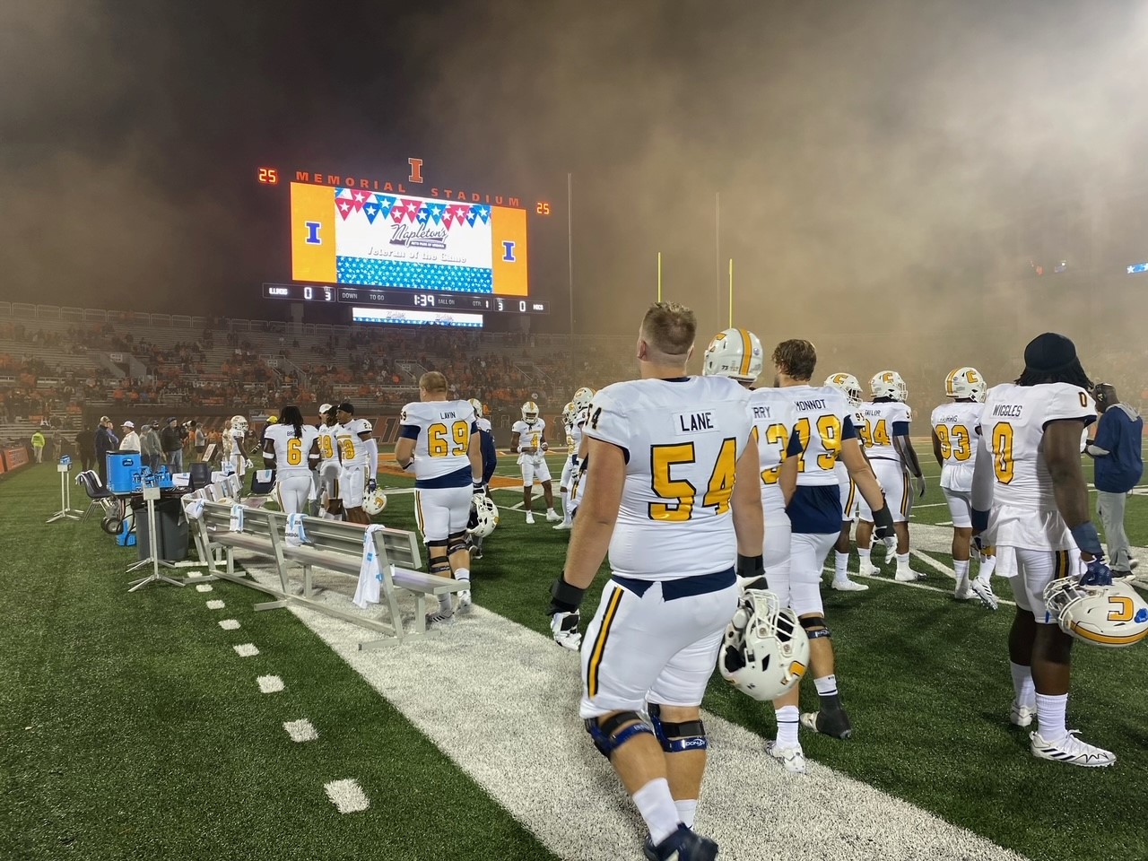UTC Football-out-to-the-field