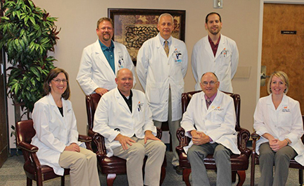 Inside photo of Jackson family medicine faculty 
