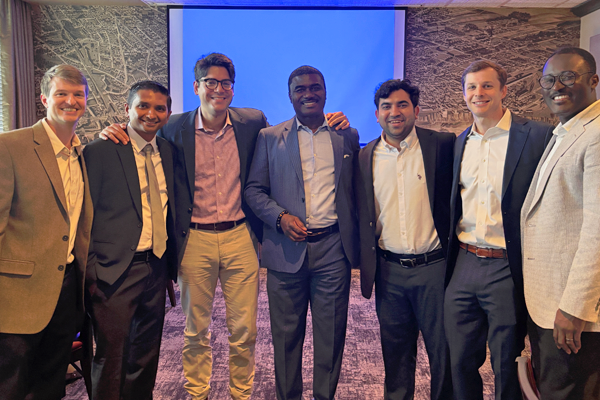 Group of fellows and faculty at the 2026 graduation venue