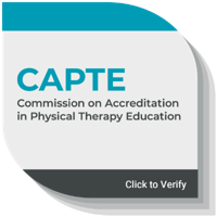 Commission on Accredation in Physical Therapy badge