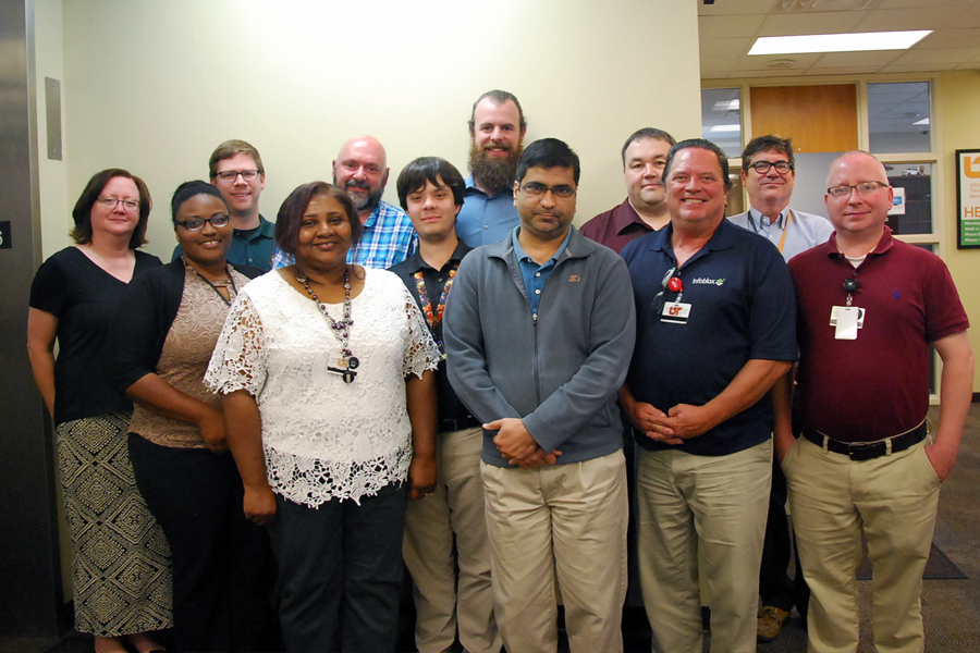 Team members of a Lean UTHSC project
