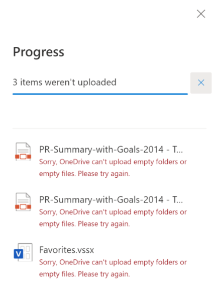 Progress window