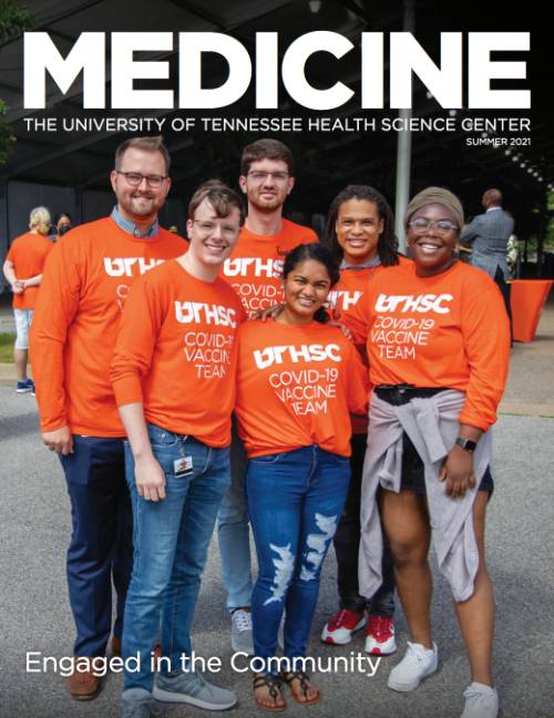 Medicine magazine cover for summer 2021