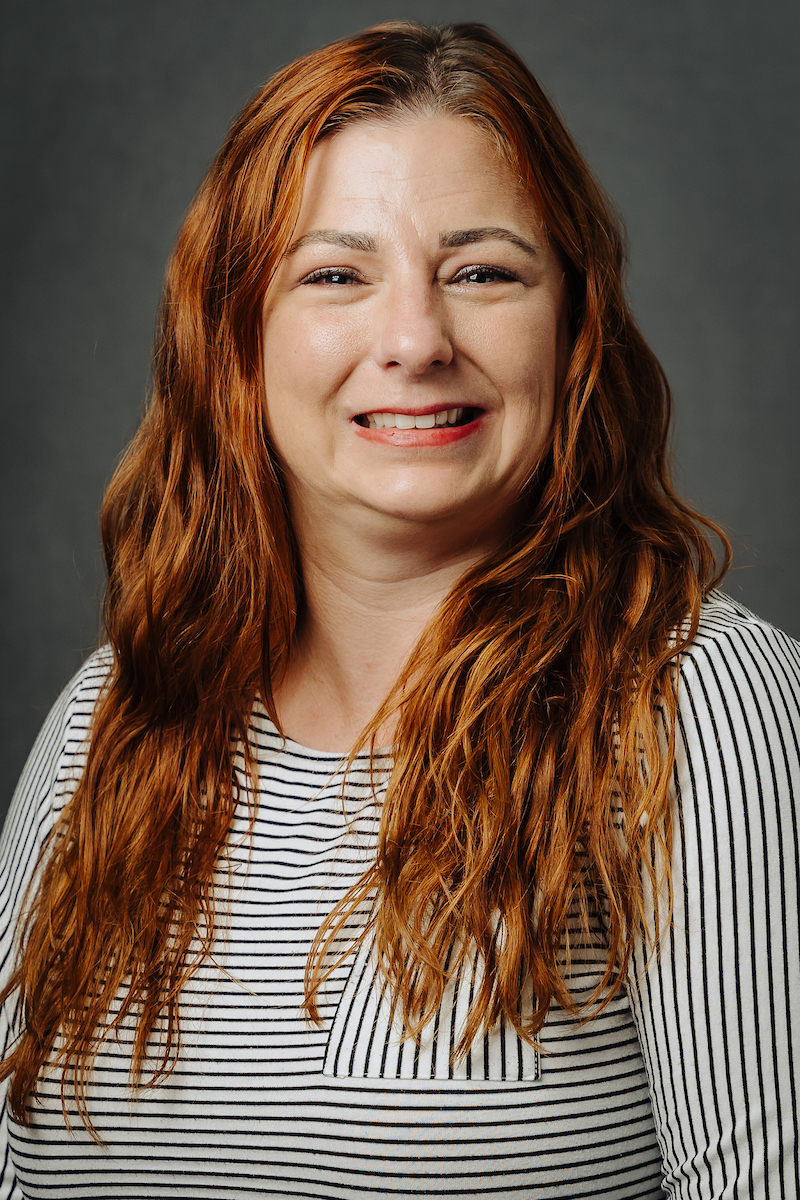 woman with red hair