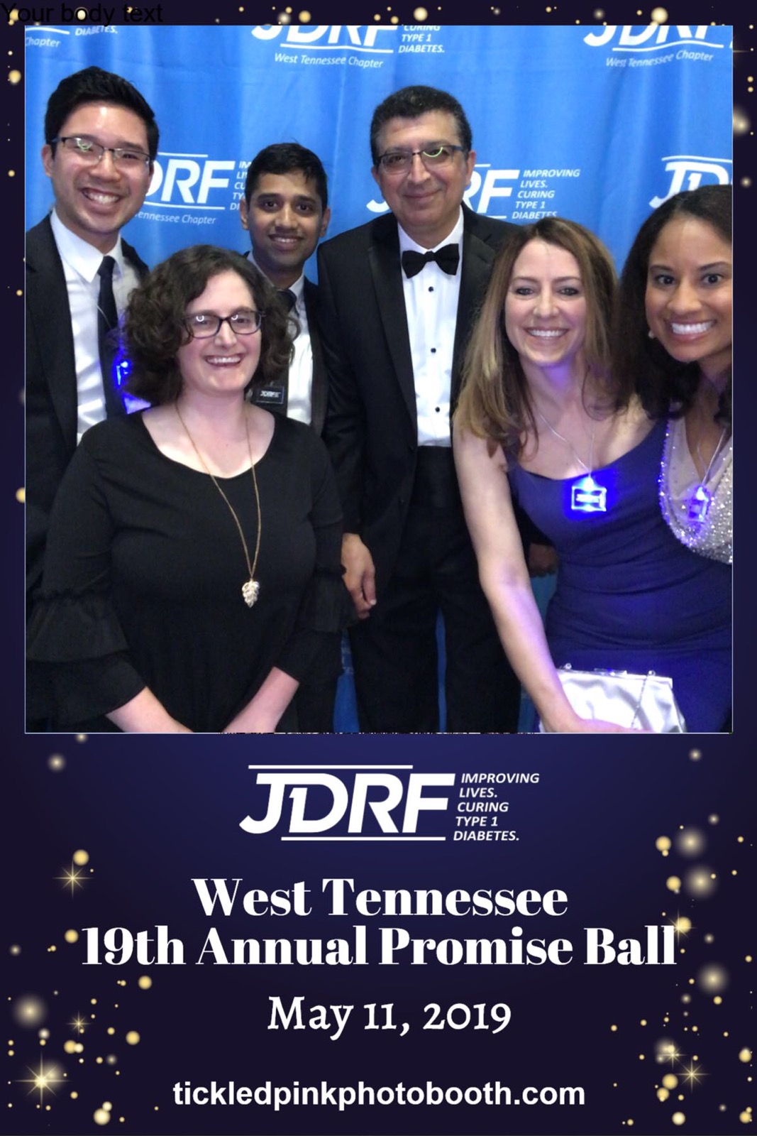 Group photo from the West TN 19th Annual Promise Ball