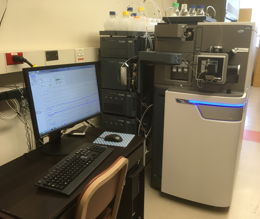 *Waters SYNAPT G2-Si HDMS with ACQUITY M-Class UPLC and Progenesis QIP software