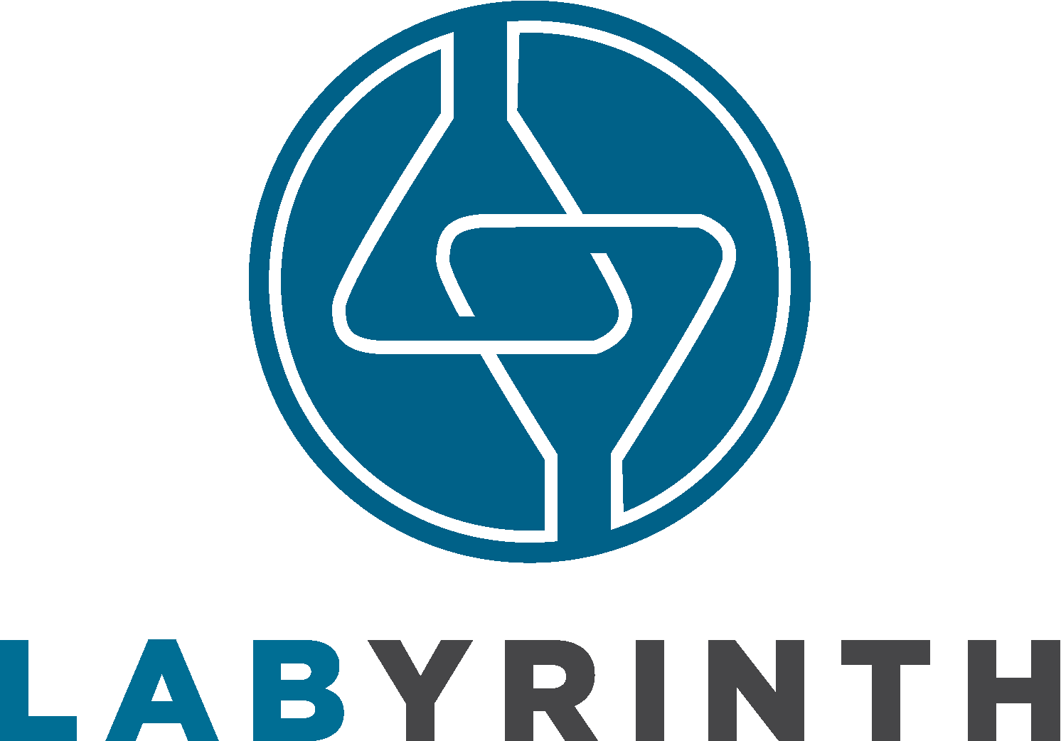 the logo for labyrinth labs