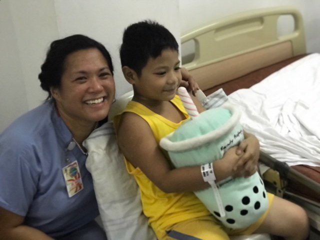 Nia Zalamea, MD, in the Philippines